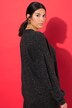 Cardigan oversize. Effet poivre et sel