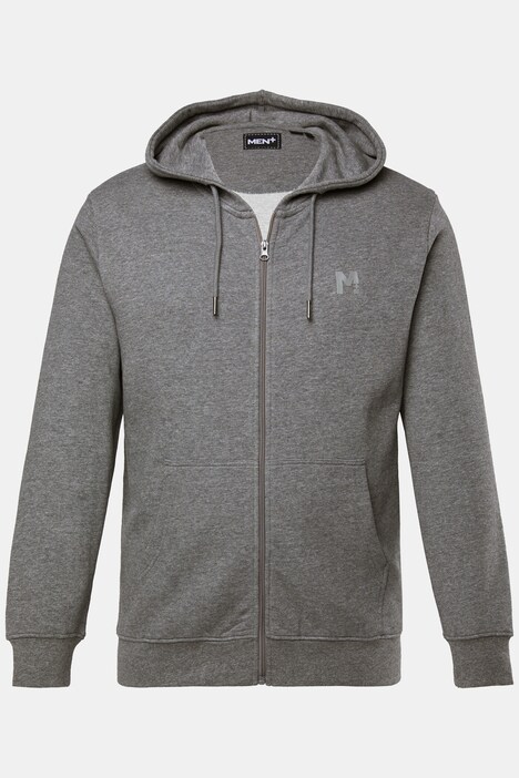 Veste à capuche Men+ en molleton, collection Basic - jusqu'au 8 XL