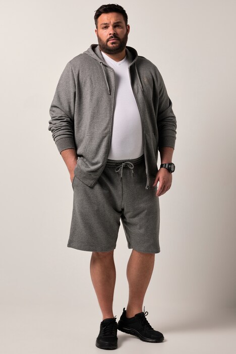 Veste à capuche Men+ en molleton, collection Basic - jusqu'au 8 XL