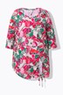 Lang shirt, zoomband, ronde hals, 3/4-mouwen, biologisch katoen