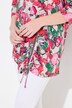 Lang shirt, zoomband, ronde hals, 3/4-mouwen, biologisch katoen