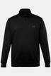 Men+ sweat-trøje, Basic, lynlåskrave, op til str. 8XL