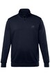 Teplákový troyer Men+, Basic, límec na zip, do 8XL