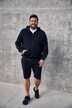 Giacca basic Men+ con cappuccio, fino alla tg. 8XL