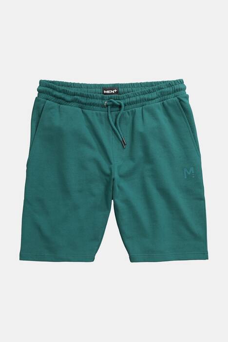 Men+ sweatbermuda, basic, elastische tailleband, tot 8XL