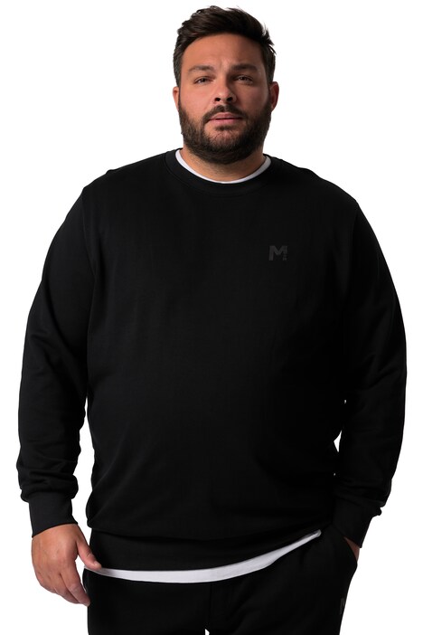 Mikina Men+, Basic, kulatý výstřih, do 8XL