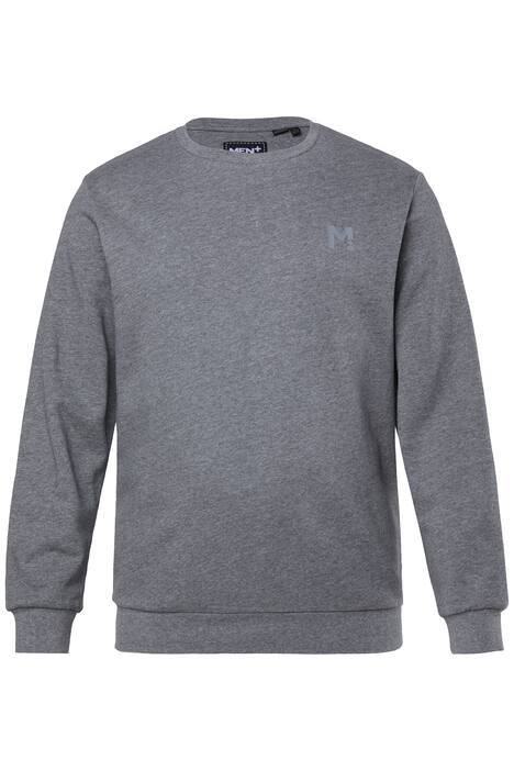 Mikina Men+, Basic, kulatý výstřih, do 8XL