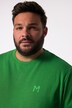 Men+ sweatshirt, basic, ronde hals, tot 8XL
