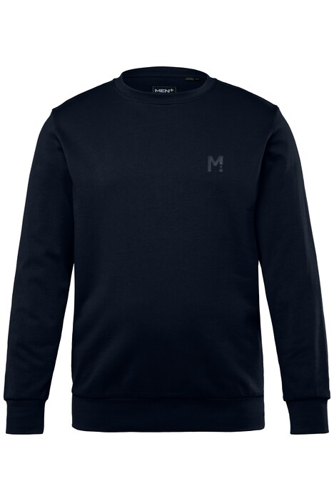 Mikina Men+, Basic, kulatý výstřih, do 8XL