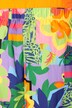 Rok, patchprint, comfortabele tailleband, zakken