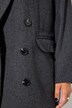 Blazer, diseño holgado, doble capa, solapa
