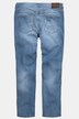 Men+ jeans, magepassform, regular fit, 5 lommer, ødelagt-detaljer, opptil str. 72