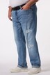 Men+ jeans, magepassform, regular fit, 5 lommer, ødelagt-detaljer, opptil str. 72