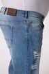 Men+ jeans, magepassform, regular fit, 5 lommer, ødelagt-detaljer, opptil str. 72