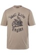 Tričko JP1880, krátké rukávy, potisk na hrudi, vintage vzhled, do 8XL