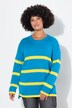 Trui, oversized, strepen, lange mouw