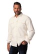 Džínová košile JP1880, dlouhé rukávy, Kent límeček, Modern střih, do 8XL