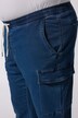 Men+ cargo-jeans, mavevenlig pasform, Regular Fit, 5 lommer, op til str. 8 XL