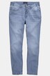 Jeans Men+ con taglio speciale per l'addome, cinque tasche e vestibilità normale, fino alla tg. 36/72