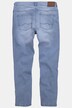 Jeans Men+ con taglio speciale per l'addome, cinque tasche e vestibilità normale, fino alla tg. 36/72