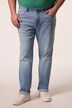 Jeans Men+ con taglio speciale per l'addome, cinque tasche e vestibilità normale, fino alla tg. 36/72