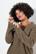 Trui, oversized, franjes, lange mouwen