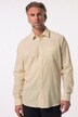 Boston Park skjorte i hørmix, lange ærmer, striber, Kent-krave, Comfort Fit, op til str. 8 XL