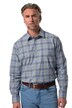 Kostkovaná košile Boston Park, dlouhé rukávy, Kent límeček, Comfort střih, do 8XL