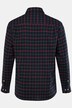 Boston Park ternet flannelskjorte, lange ærmer, buttondown-krave, comfort fit, op til str. 8XL