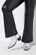 Leggingsit, Skinny Fit ja käännetyt lahkeensuut, tekonahka-look
