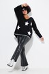 Leggingsit, Skinny Fit ja käännetyt lahkeensuut, tekonahka-look