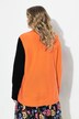 Sweater with color block knit