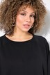 Sweatshirt, rolranden, ronde hals, lange mouwen
