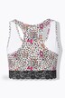 TRUYOU bustier, racerback, luipaardmotief, kant