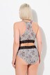 TRUYOU bustier, racerback, luipaardmotief, kant