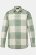 Men+ rutete skjorte, langermet, Kent-krage, comfort fit, opptil 8 XL