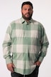 Men+ rutete skjorte, langermet, Kent-krage, comfort fit, opptil 8 XL