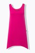 Chemise de nuit TRUYOU sans manches, base se terminant en pointes et décolleté rond