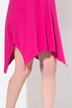 Chemise de nuit TRUYOU sans manches, base se terminant en pointes et décolleté rond
