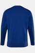 Men+ langærmet T-shirt, mavevenlig pasform, print på brystet, op til str. 8XL