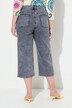 Culotte-jeans, vide ben, 5 lommer, Moon Wash