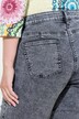 Culotte-jeans, vide ben, 5 lommer, Moon Wash