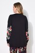 T-shirt coupe Classic Fit, manches longues et motif à fleurs