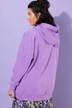 Good Luck Textured Hooded Sweatshirt