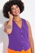 Gilet, pak, V-hals