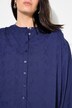 Bluse, oversized, struktur-kvalitet, ballong-langermer