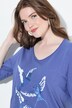 T-Shirt, Schwalben, Classic, V-Ausschnitt, Halbarm