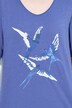 T-Shirt, Schwalben, Classic, V-Ausschnitt, Halbarm