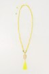 Collier long, pendentif bouddha
