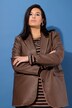 Blazer, oversize-form, skinnlook, bruktstil